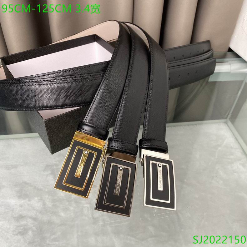 Montblanc Belt 34mmX95-125CM 7D33